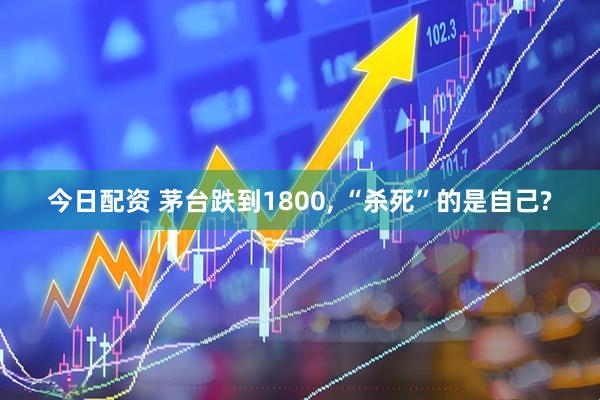 今日配资 茅台跌到1800, “杀死”的是自己?